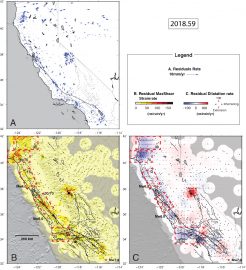 Strain Maps – Scripps Orbit and Permanent Array Center